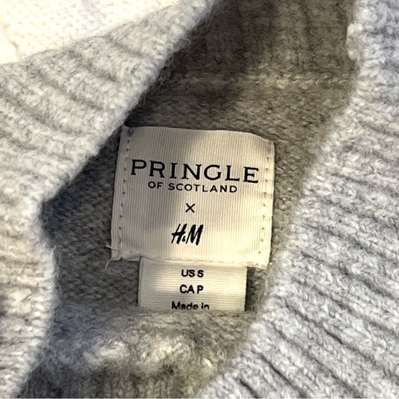 NEW H&M x Pringle of Scotland Knit Mock-turtleneck Sweater - Picture 6 of 6